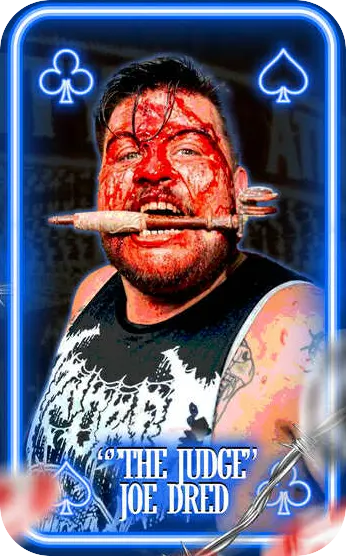 No Rope Barbed Wire Match - Tribute to Sabu: Tarzan Duran battles Judge Joe Dred