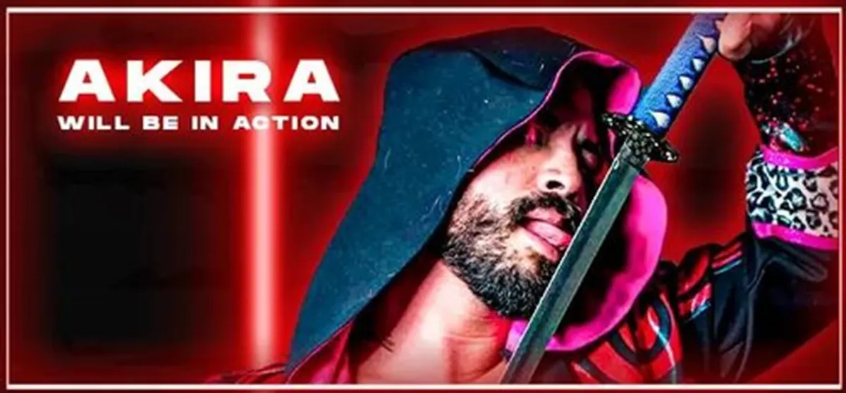 AKIRA returns to action at CZW's Blacklight on March 21st at Neshaminy Creek Brew Co - Tix on sale now