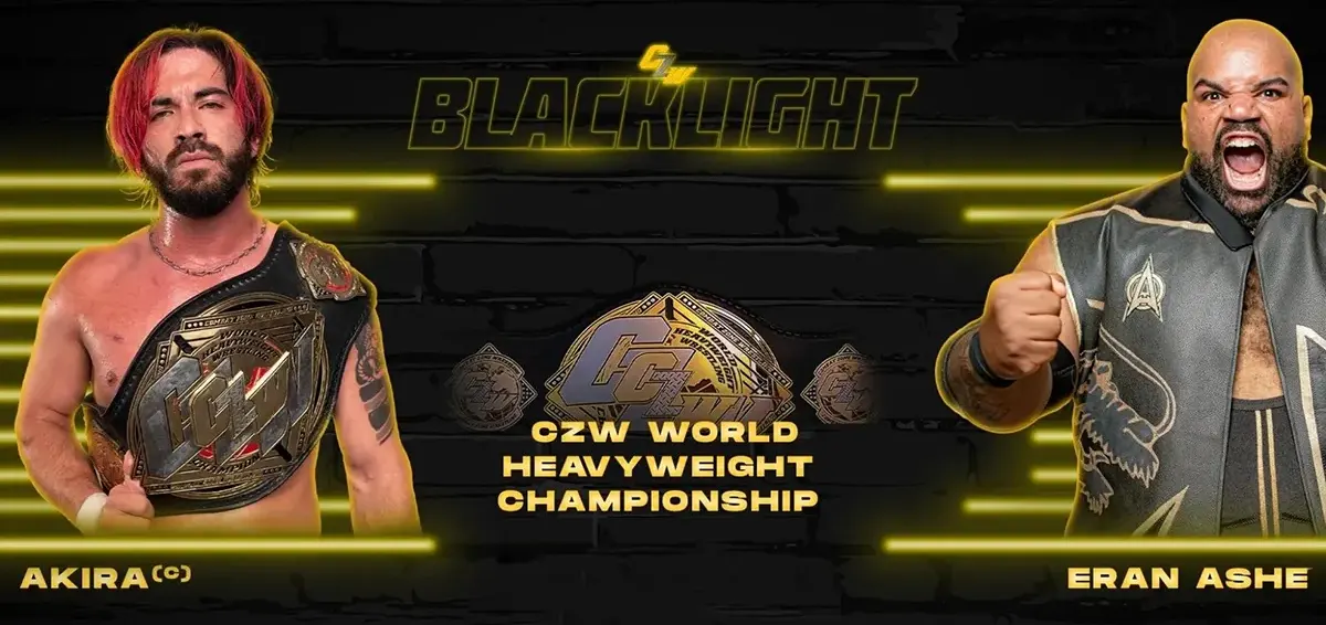 Akira defends his newly won CZW Championship against for belt holder Eran Ashe