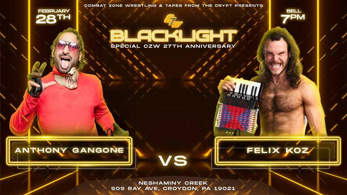 ANTHONY GANGONE meets FELIX KOZ - Tix on sale now!