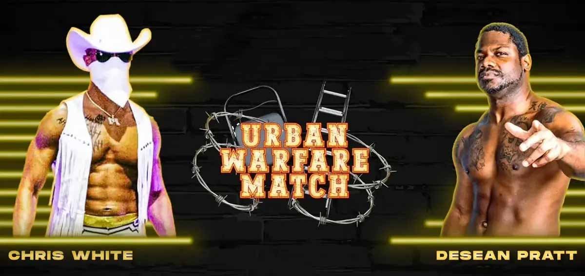 Chris White battles Desean Pratt in an Urban Warfare Match