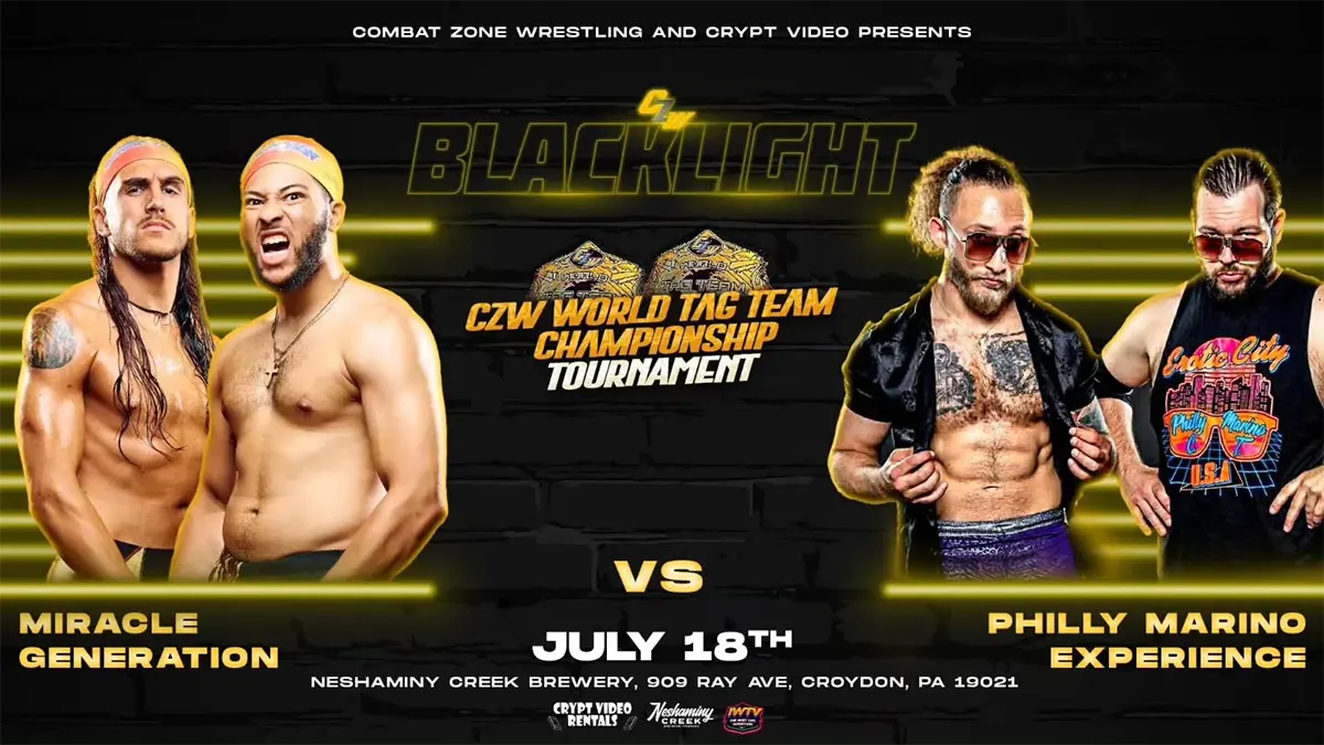 Tag-Team Tournament Match - Miracle Generation vs. Philly Marino Experience