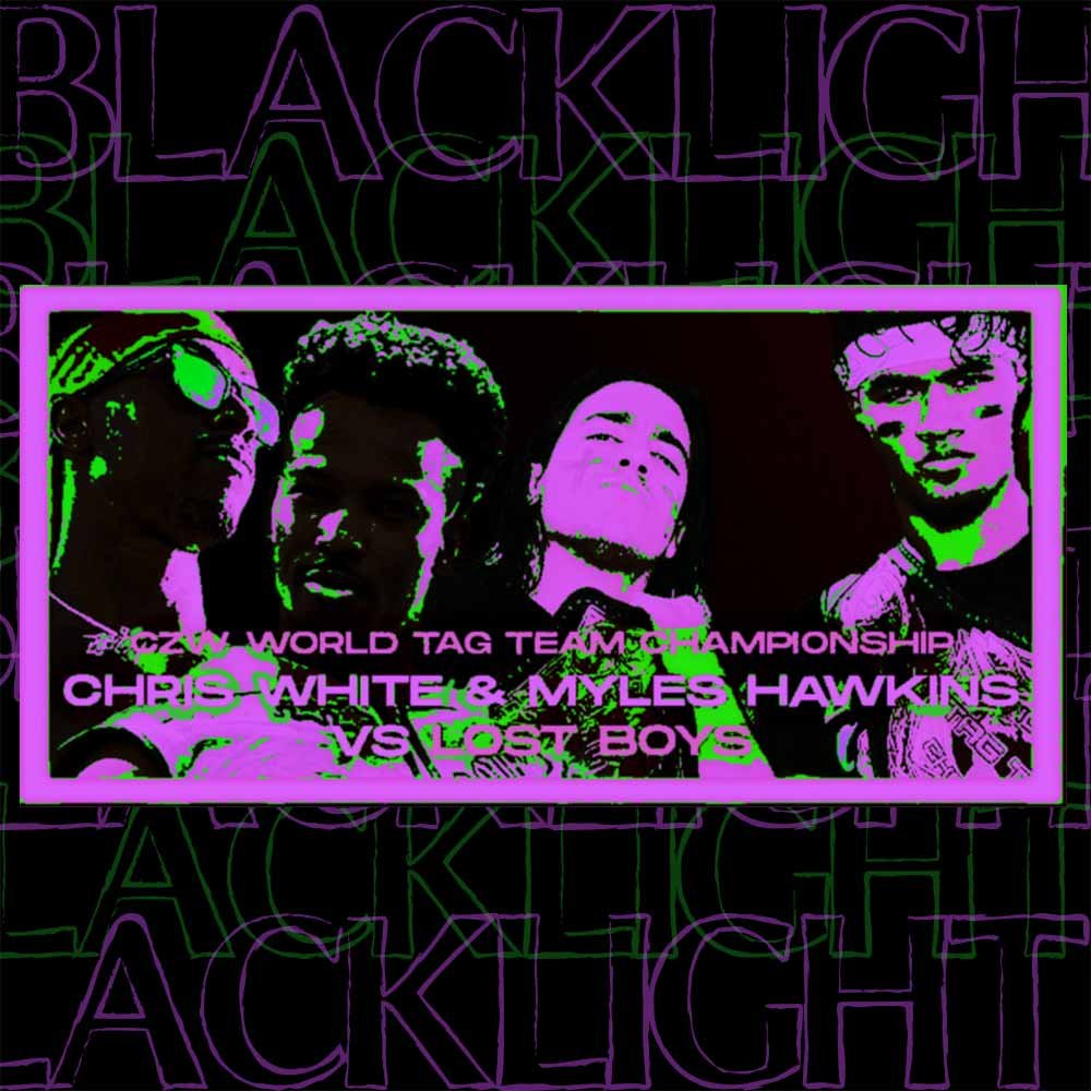 The Lost Boys defend the tag titles against Chris White + Myles Hawkins