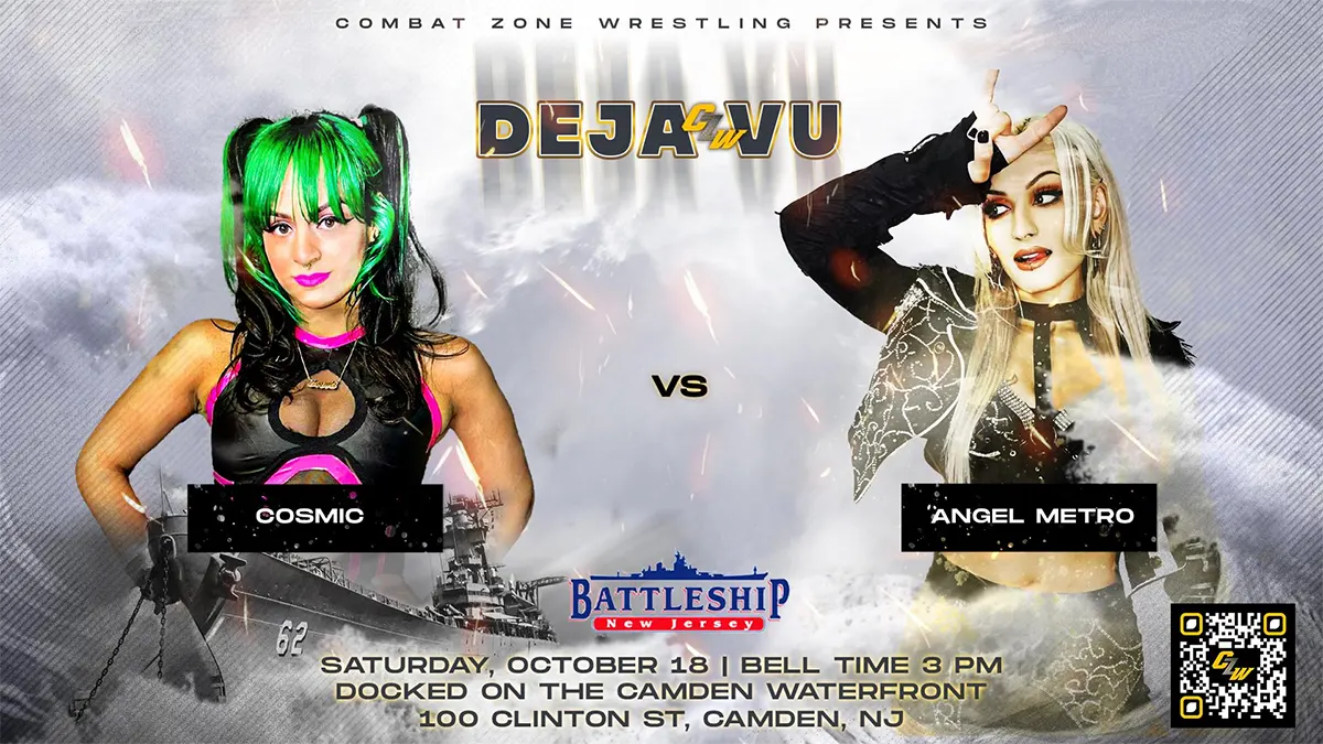 Singles Match - Cosmic vs. Angel Metro