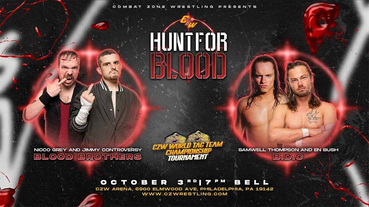 The Blood Brothers face B.D.C. at CZW's Hunt For Blood