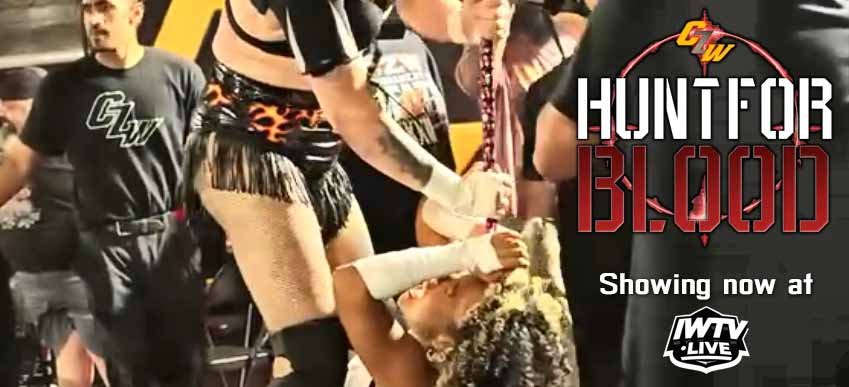 CZW - Hunt For Blood - Showing now at IWTV.live