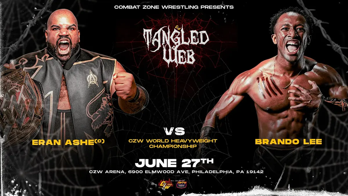 Brando Lee challenges Eran Ashe for the CZW World Championship