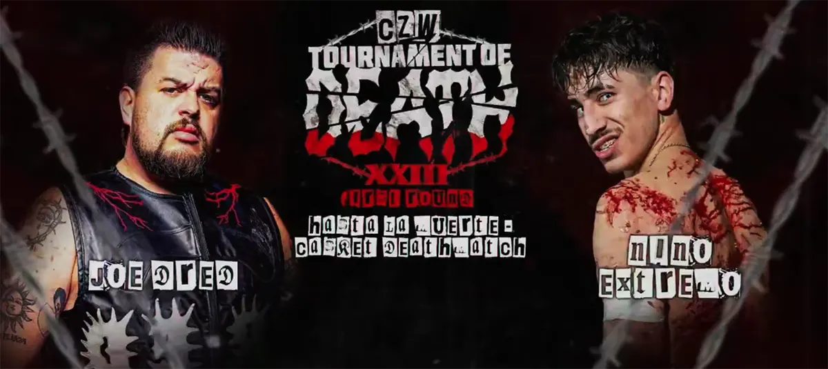 Joe Dred Vs. Nino Extremo - Hasta La Muerte : Casket Deathmatch