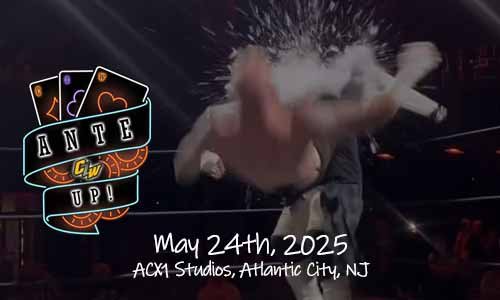 Watch CZW's Ante Up | May 24th, 2025 | from ACX1 Studios in Atlantic City NJ